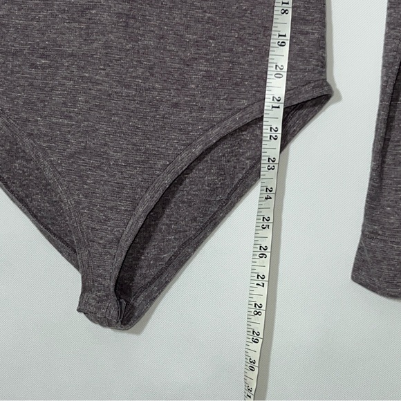 Free People Intimately Women's Dylan Thermal Bodysuit Button Placket Bodycon‎ Sm - Picture 10 of 16